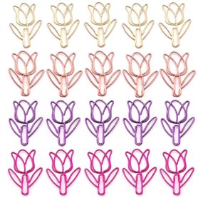 SamHeng 20 Pièces Tulipe Trombones
