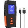 EMF Mètre électromagnétique rechargeable Détecteur de rayonnement de champ électromagnétique portable LCD Lecteur EMF Mesure de