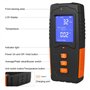 EMF Mètre électromagnétique rechargeable Détecteur de rayonnement de champ électromagnétique portable LCD Lecteur EMF Mesure de 