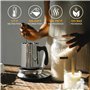 NOPWOK Kit de fabrication de bougies avec plaque de cuisson électronique, kit de fabrication de bougies pour adultes, kit de fab
