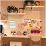 Pochettes Effaçables 10 Pièces à Sec Poches D'écriture et D'essuyage Réutilisables pour Fournitures de Bureau et D'enseignement,