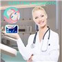 Fil Dentaire,360 pièces Fil Dentaire Sticks,Jetable Dental Floss Soie dentaire pour éliminer la plaque et les résidus alimentair