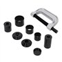 9Pcs Adaptateur de R¨¦paration de Joint ¨¤ Rotule D¨¦Monte Rotule Axiale 4 en 1 avec Tube de R¨¦ception po