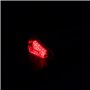 Feu arrière LED universel triangle rouge pour moto ATV Dirt Bike