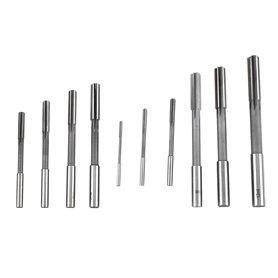 10pcs HSS Alésoir de Serrage Machine en Acier de Haute Vitesse Alésoir de Fraisage Outil de Coupe 3/4/5/6/7/8/9/10/11/12mm
