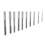 10pcs HSS Alésoir de Serrage Machine en Acier de Haute Vitesse Alésoir de Fraisage Outil de Coupe 3/4/5/6/7/8/9/10/11/12mm