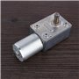 DC 12V Moteur Électrique de Réduction Réversible à Couple Élevé Boîte de Vitesses Motoréducteur à Engrenage à Vis sans Fin 5RPM/