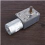 DC 12V Moteur Électrique de Réduction Réversible à Couple Élevé Boîte de Vitesses Motoréducteur à Engrenage à Vis sans Fin 5RPM/