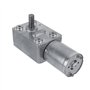 DC 12V Moteur Électrique de Réduction Réversible à Couple Élevé Boîte de Vitesses Motoréducteur à Engrenage à Vis sans Fin 5RPM/