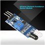 Lot de 5 Modules de Capteur Infrarouge Anti-Obstacle pour Voiture Intelligente Robot 2-30 cm Détection à Distance Réglable Capte