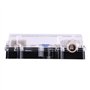 Support de Fusible de Lame, Keenso Porte-fusible Kit de Bloc de Fusible Boîte à Fusible de DC 12-24V pour Bateau Voiture avec 3 