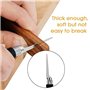 Mini Scie à Main, Set de scie avec 3 pcs Lames Outil Accessoire pour Modèle