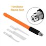 Mini Scie à Main, Set de scie avec 3 pcs Lames Outil Accessoire pour Modèle