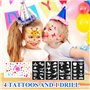 Shrubz Palette de Maquillage pour Enfants, Peinture Visage Corps Kit, 31PCS Peinture Corporelle pour Le Corps et Peinture Peintu