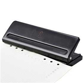 Industrial 6 Hole Punch Binder Puncher Perforatrice 6 Trous Distance Trou Réglable Perforeuse pour Journal/Documente Diameter
