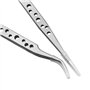 4pcs Pince de precision,Pince à Epiler de Précision,Pince brucelle 2 droites 2 courbes,Pince electronique,Pincettes de précision
