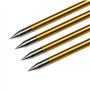 Toparchery Flèches pour arbalète Flèches d'arbalète en Aluminium pour boulons d'arbalète d'arbalète de 6,3 Pouces (12pcs)