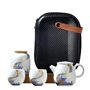 fanquare Service à Thé de Voyage Portable avec Sac de Voyage