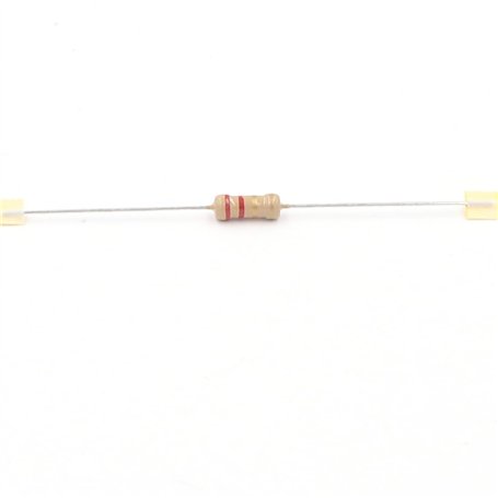 10x Résistances carbone 2.2 Ohms 2 Watts +/- 5%