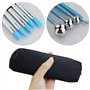 HXMJIED 25 pièces Outils en Argile polymère avec Un Sac de Rangement, Outils de Sculpture en Argile, Outils de pointage avec Sty