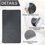 Lot de 2 tapis antidérapants pour tableau de bord de voiture - Coussinets antidérapants en silicone pour décoration de voiture, 