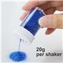 Multicolore Poudre pailletée pour Ongles