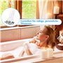 Lot de 20 mèches de bougie, en coton biologique naturel avec résistantes, inodores, propres, pour la fabrication de bougies DIY 