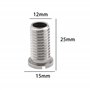 M12 x 25 mm