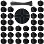 40 Pcs Connecteurs en Plastique Cube de Grille Connecteurs Organizer