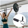 CLKE 4Pcs Pinces à Ressort pour Poids Haltères, Pinces à Barre,Bague de Serrage,Serrure Clip Bague de Musculation,pour Haltère H