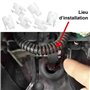 ANBOO Clip de boucle de maître-cylindre d'embrayage de voiture Citroen Elysee C2 C3 C4 C5 C6 pour Peugeot 307, 308, 408, 2008, 3