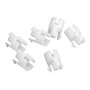 CLKE Clip de boucle de maître-cylindre d’embrayage de voiture, compatible avec Citroën C2 C3 C4 C5 C6 et Peugeot 307 308 408 200
