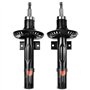 Frankberg 2x Amortisseur à gaz Pression du gaz Essieu Avant Compatibles avec A2 8Z0 2000-2005 Cordoba 6L2 2002-2009 Fabia I 6Y2 