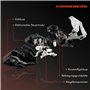 Frankberg Serrure de porte servomoteur avant gauche 7 broches compatible avec X5 E53 3.0d 3.0i 4.4i 4.6is 4.8is SUV 2000-2006 Re