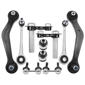 Frankberg 8x Bras de suspension Barre de couplagen Palier d'essieu arrière Arrière Compatibles avec X5 E53 3.0d 3.0i 4.4i 4.6is