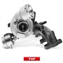 Frankberg Turbocompresseur Compatible avec A3 Sportback 8PA 1.9TDI 2004-2010 Golf Plus 521 5M1 1.9TDI 2005-2009 J.e.t.ta III 1K2