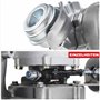 Frankberg Turbocompresseur à gaz d'échappement Compatible avec Golf IV 1J1 1J5 A3 8L1 Oct.avia I 1U2 1U5 Leon 1M1 Bo.ra 1J2 1J6 