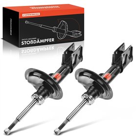 Frankberg 2x Amortisseur à gaz Pression du gaz Essieu Avant Compatibles avec C4 Coupé/Berline 2004-2011 C4 I 2004-2011 307 2001-