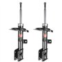 Frankberg 2x Amortisseur à gaz Pression du gaz Essieu Avant Compatibles avec C4 Coupé/Berline 2004-2011 C4 I 2004-2011 307 2001-
