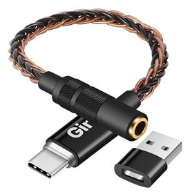 Adaptateur USB C vers audio de 3