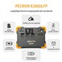 PECRON E2000LFP Station Électrique Portable 2000W - Générateur Solaire 1920Wh Extensible 8064Wh, Batterie LiFePO4, Charge Solair