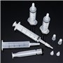 Yorgewd 5 pièces Seringue Alimentaire 20ml Seringue Plastique Seringue de Nourriture pour Oiseaux pour Alimentation Animale, la 