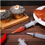 Yorgewd 5 pièces Seringue Alimentaire 20ml Seringue Plastique Seringue de Nourriture pour Oiseaux pour Alimentation Animale, la 