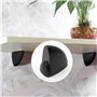 LERANXIN 2 Pcs Equerre Etagere Murale