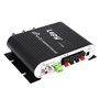 DollaTek LEPY LP-838 Automobile Amplificateur stéréo Subwoofer Audio (Noir) LED Light