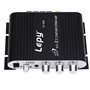 DollaTek LEPY LP-838 Automobile Amplificateur stéréo Subwoofer Audio (Noir) LED Light