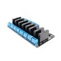 DollaTek 5V 8-Channel Solid State Relay Déclencheur de haut niveau SSR Module Board pour Arduino ARM DSP PIC avec fusible résist