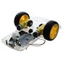 DollaTek Encodeur Intelligent de Vitesse de kit de châssis de boîte de Batterie de Voiture de Robot de Moteur pour Arduino
