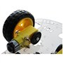 DollaTek Encodeur Intelligent de Vitesse de kit de châssis de boîte de Batterie de Voiture de Robot de Moteur pour Arduino
