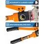 AMZCNC - Pince à sertir professionnelle - Profil TH 16, 20, 26, 32 - Pour tube composite avec raccords du profil TH - Inserts de